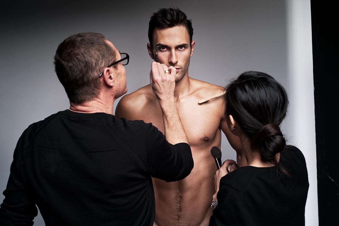 Dolce & Gabbana behind the scenes photography